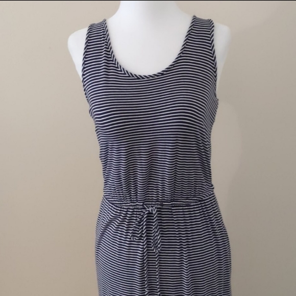 Navy & white Banana Republic dress - Picture 2 of 7